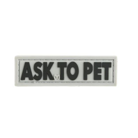 ask to pet badge