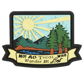 Maxpedition - Badge Wander not Lost - full color